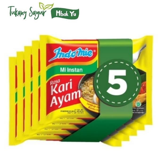 

H48Y Indomie Kuah Kari Isi 5 Pcs