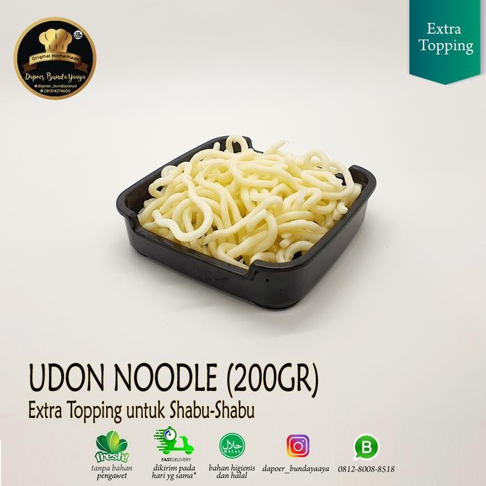 

H48Y Udon Noodle 200Gr Untuk Shabu Shabu (Halal Food)