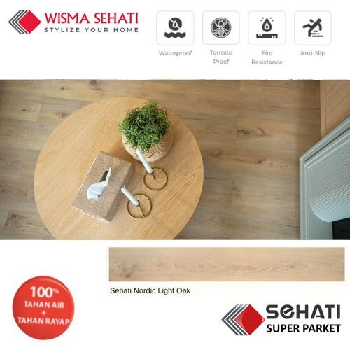 Sehati Super Parket Premium Flooring Lantai Kayu / SPC / Vinyl 8681