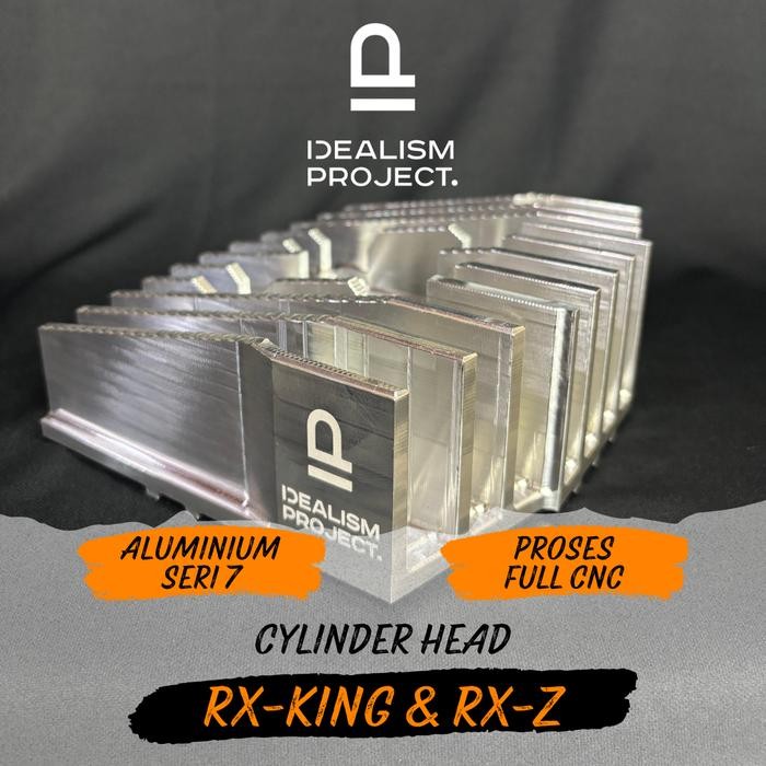 Cylinder Head Cnc Rx King Rxz - Head Full Cnc Rx King Rxz