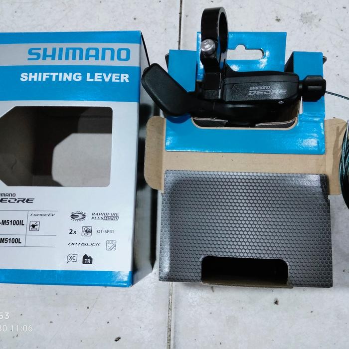 SHIFTER SHIMANO DEORE 2S M5100 INDONESIA. SL-M5100-L SHIMANO DEORE