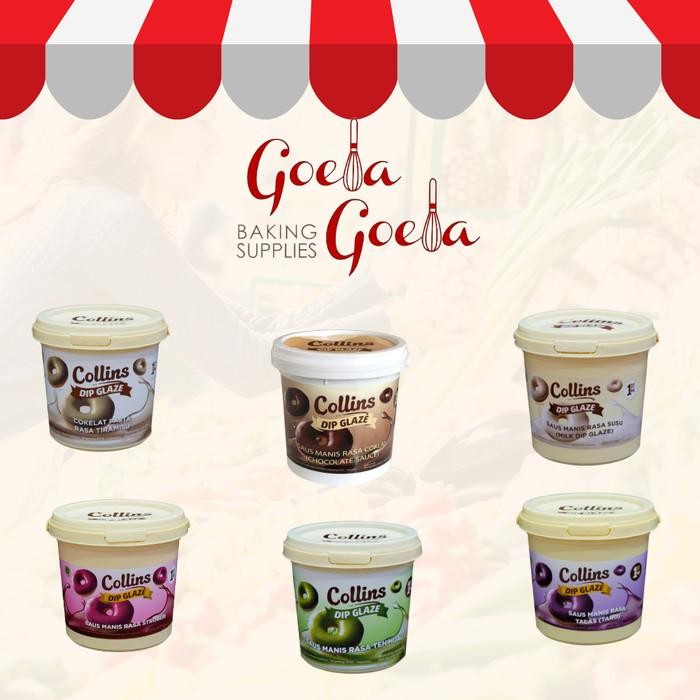 

Collins Dip Glaze Ukuran 1kg