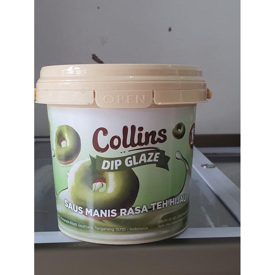 

COLLINS DIP GLAZE TEH HIJAU 1 KG / GLAZE GREEN TEA 1 KG