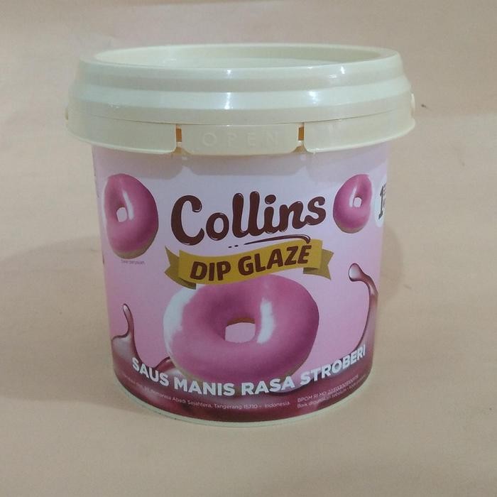 

COLLINS DIP GLAZE STRAWBERRY 1 KG