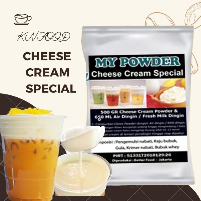 

Bubuk Cream Cheese Tea Foam - Topping Cheese Tea SPECIAL 1000 Gram