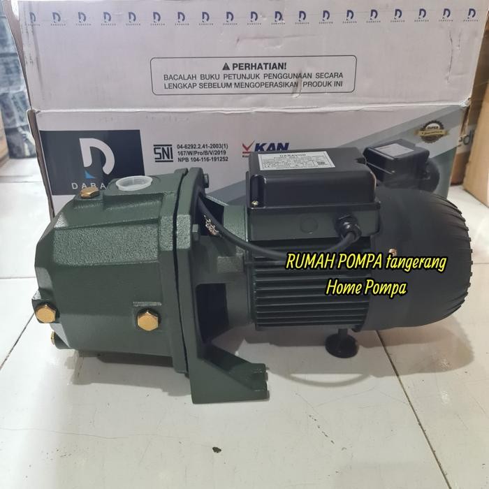 Pompa air jet pump dabavon 255 Tembaga Tanpa Tabung
