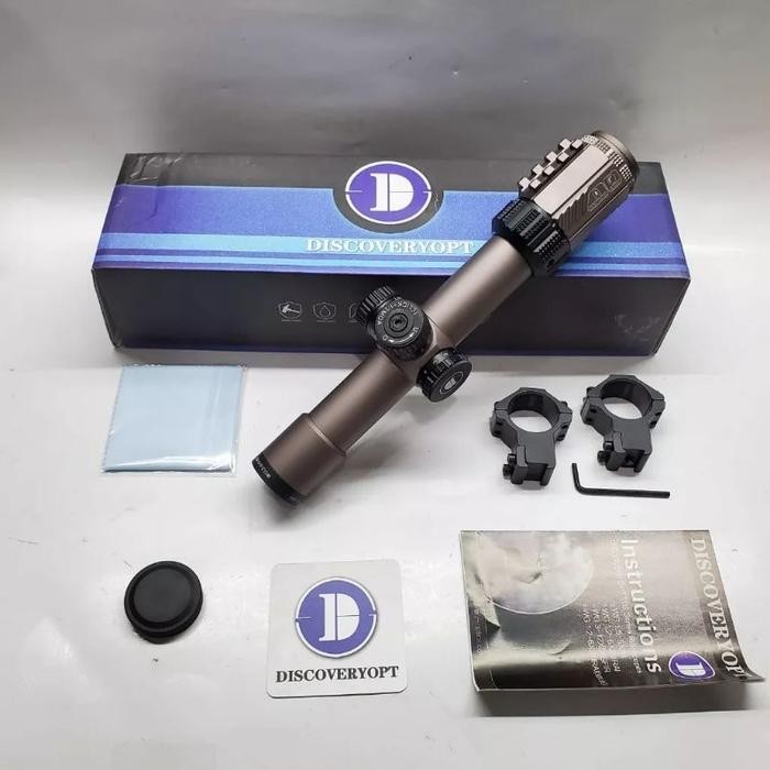 Terbaru Telescope discovery wg1.2-6X24IR tube30mm