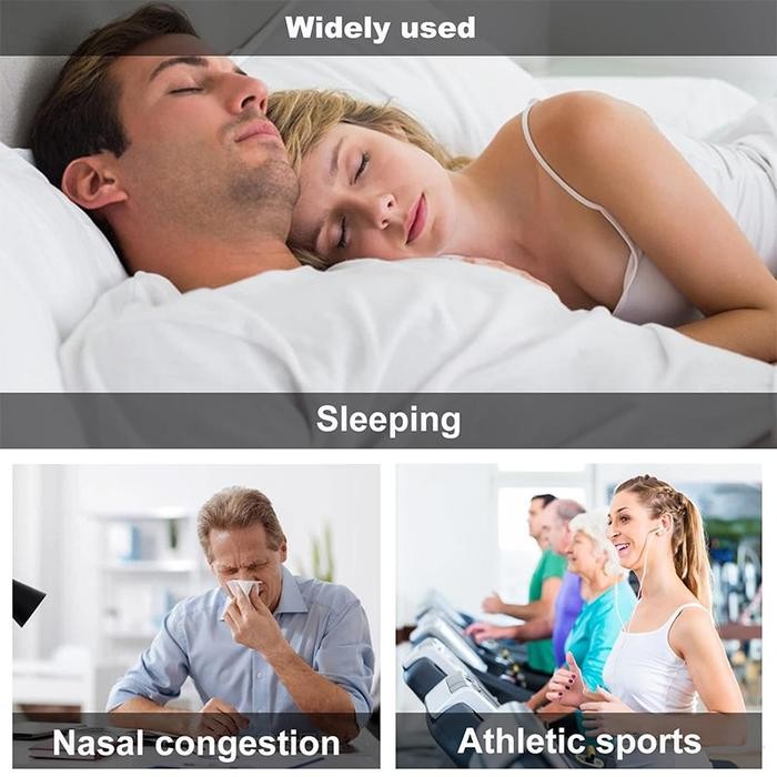 JTTOP" 10PCS NOSE STRIP PLESTER HIDUNG TERSUMBAT PLESTER HIDUNG ANTI NGOROK NASSAL STRIP