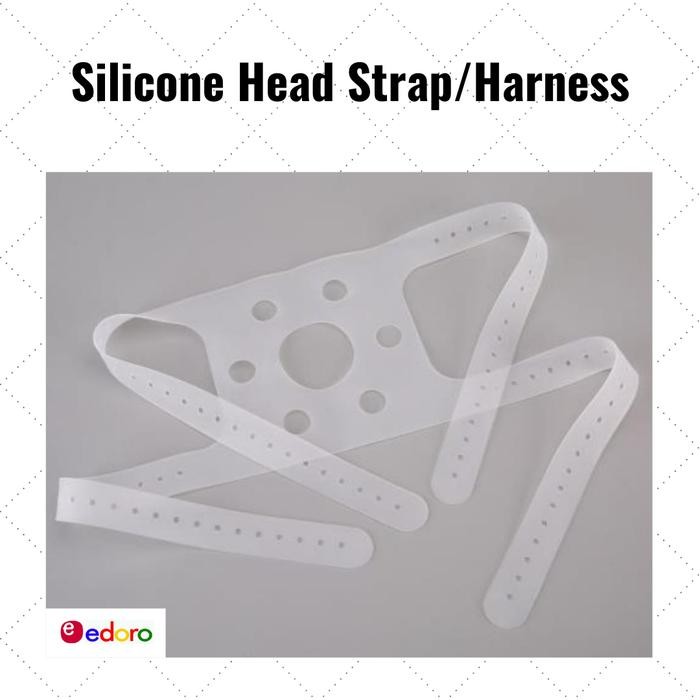 JTTOP" SILICONE HEAD STRAP, HARNESS