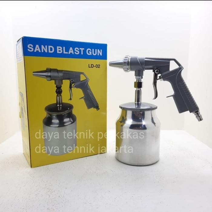 Paling Baik Sand Blast Gun - Alat Semprot Cat Jeruk - Sand Blast Gun - Sand Blasti