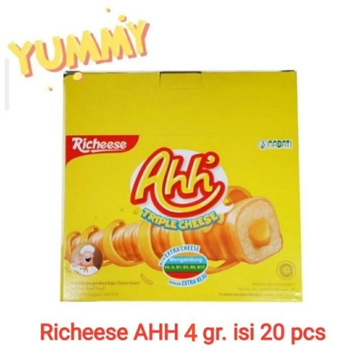 

NABATI RICHEESE AHH KEJU MINI PACK ISI 20 BKS