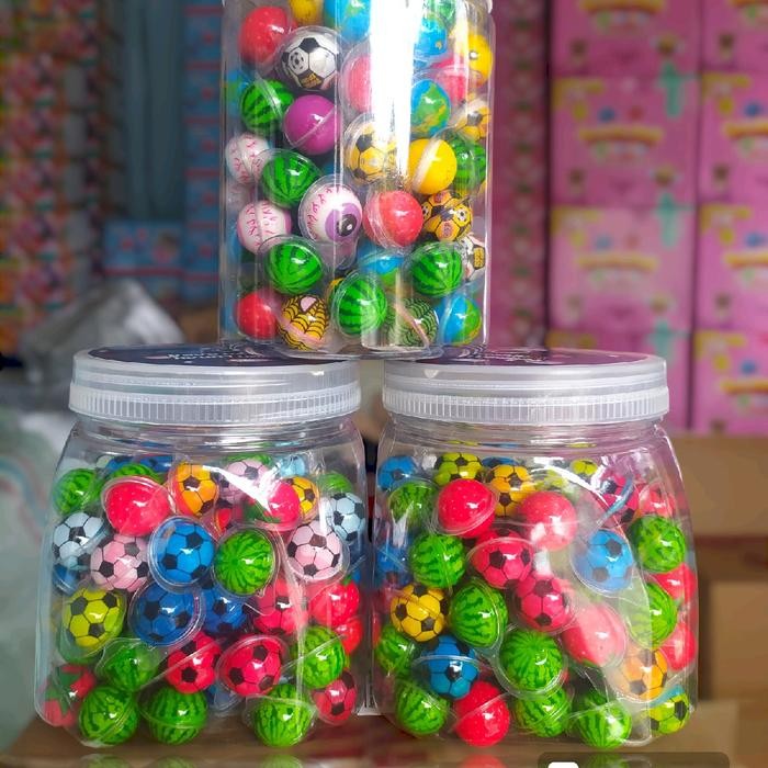 

PERMEN LUNAK MINI @120 PCS - GUMMY CANDY LUNAK MINI MOTIF MIX MANIS CAMILAN TOPLES KOREA JAWBREAKER