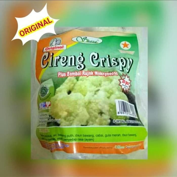 

RUJAK CIRENG CRISPY "ORIGINAL" ISI 20 SHAZA JODEA OLSHOP