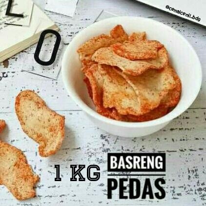 

KERIPIK BASRENG PEDAS CEMAL CEMIL BANDUNG 1 KG