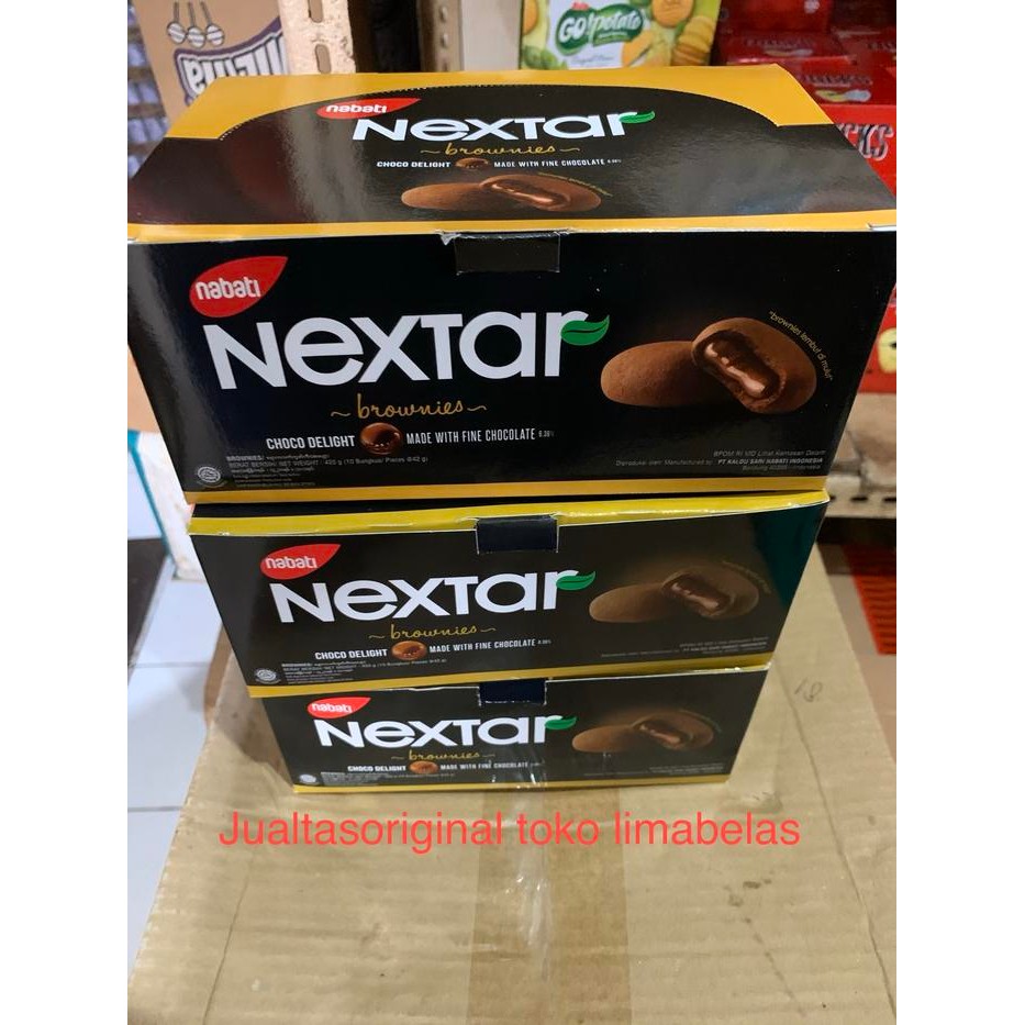 

NABATI NEXTAR CHOCOLATE BROWNIES COKLAT ISI 10 PCS