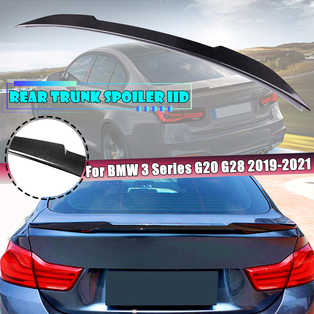 G20 Car Rear Spoiler Wing Trunk Lip Trim Body Kit For BMW 3 Series