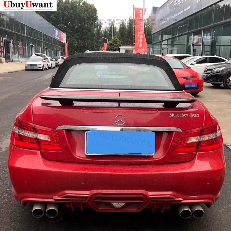 For W207 C207 Spoiler Benz E - Class Coupe E200 E300 E320 Rear Trunk