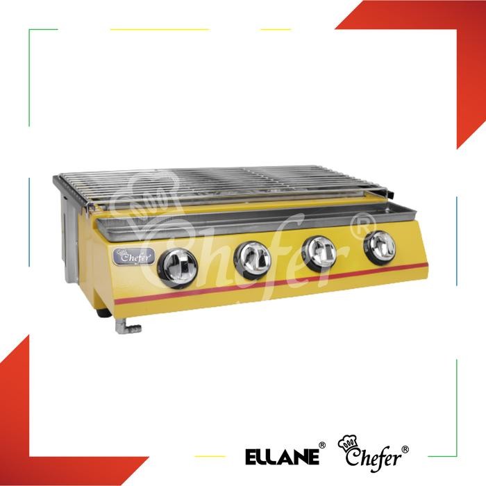 Bbq Gas 4 Tungku Er Kompor Bakaran Pemanggang Grill