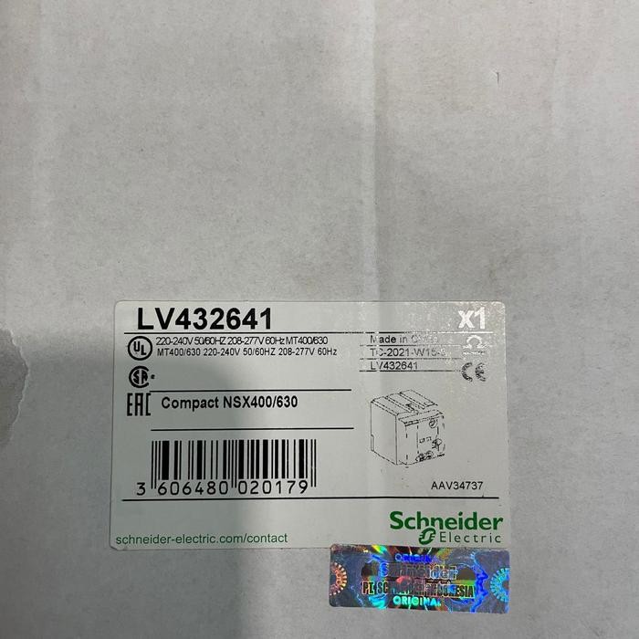 Mantab Motor Mechanism / Motorized Schneider Nsx Mt400/630 220/240V Lv432641