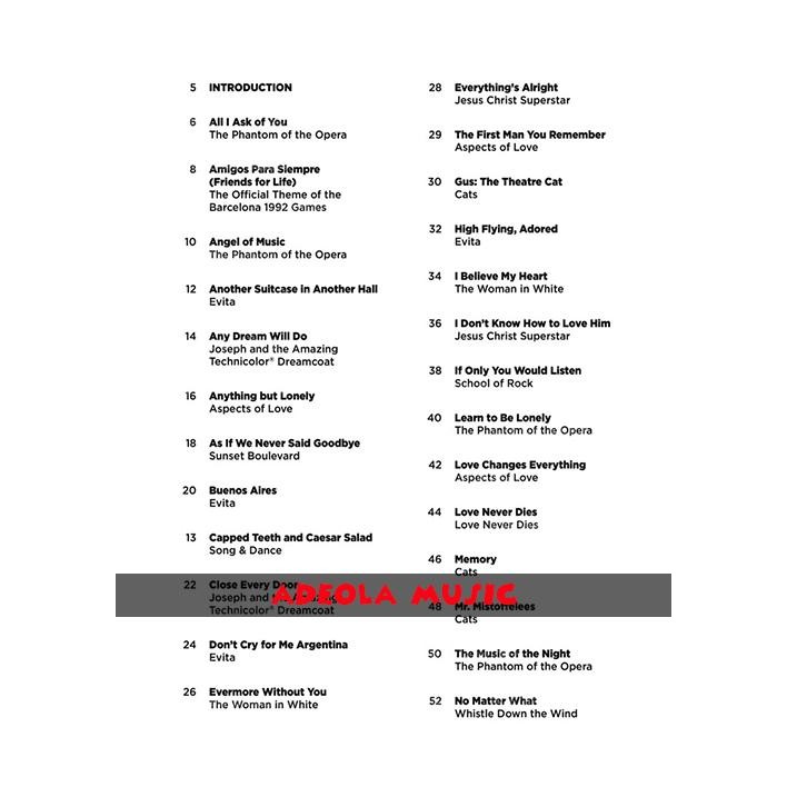 Buku Piano - Keyboard Pemula / (PFC-37) EASY PIANO ANDREW LLOYD