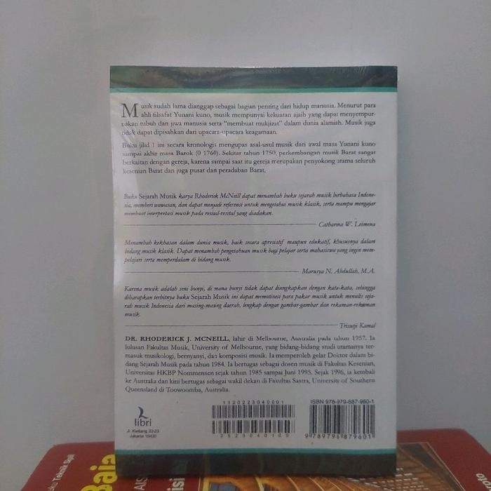 SEJARAH MUSIK 1. DR. RHODERICK J. McNEILL.