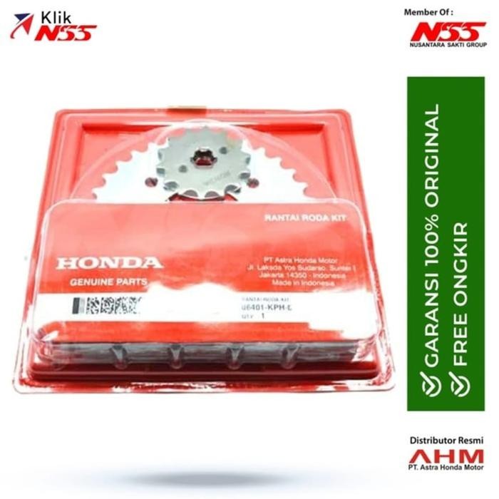 RANTAI RODA (DRIVE CHAIN KIT) KHARISMA & SUPRA X 125