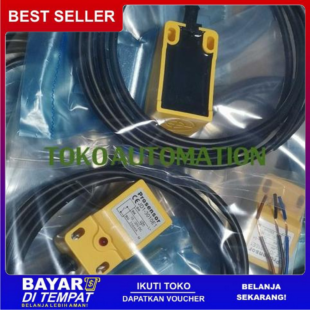 FREE ONGKIR NEW STOCK JD1-3010E1 JD1 3010E1 PROXIMITY SWITCH SENSOR + BRACKET PS39 BISA COD