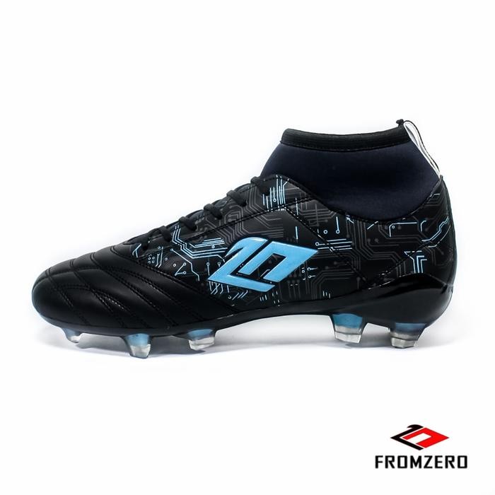 Lotto Sproty - Sepatu Sepak Bola Boots Starkia Baltic In Black Tosca Original 38 - 44