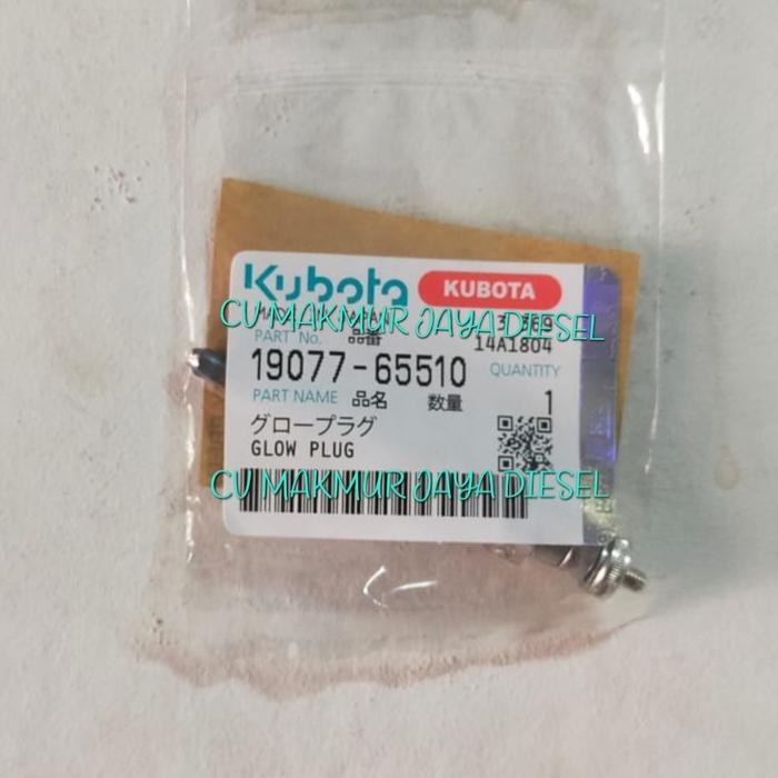 Glow Plug/Busi Pemanas V1903 19077-65510 Kubota