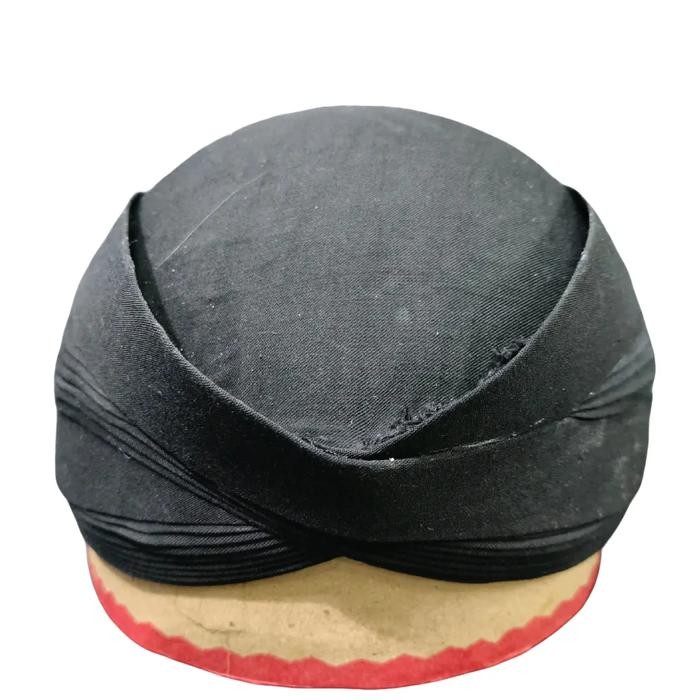 TERMURAH Blangkon Solo Perbawan Hitam Pekat POLOS READY STOCK