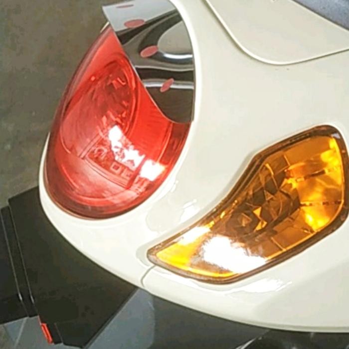 Aitech Bpro - New Scoopy 2021 Rear Pet Visor Lamp - Topi Lampu Belakang