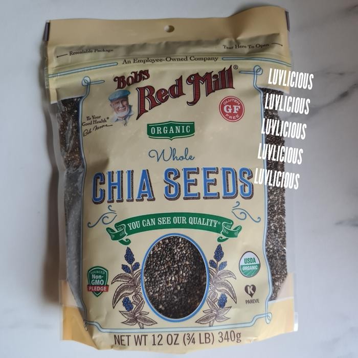 

BOB'S RED MILL ORGANIC WHOLE CHIA SEEDS BIJI CHIA SEED