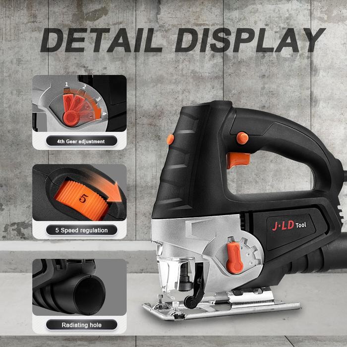 Zper Tools Indo - Jld Jigsaw Laser Variable Speed Mesin Jig Saw Mesin Gergaji Ukir Mechine Mesin