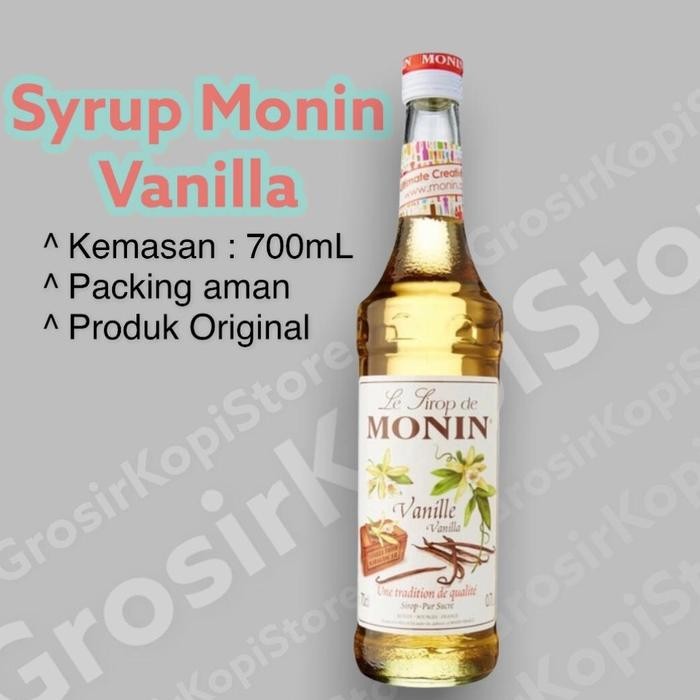 

Syrup vanila Monin 700ml