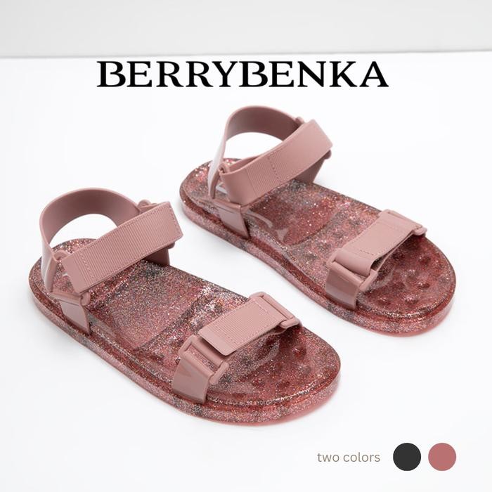 Luxuscollection Indo - Berrybenka - Sepatu Sandal Jelly Tali Wanita Sofia Maylera Jelly Sandal Cewek