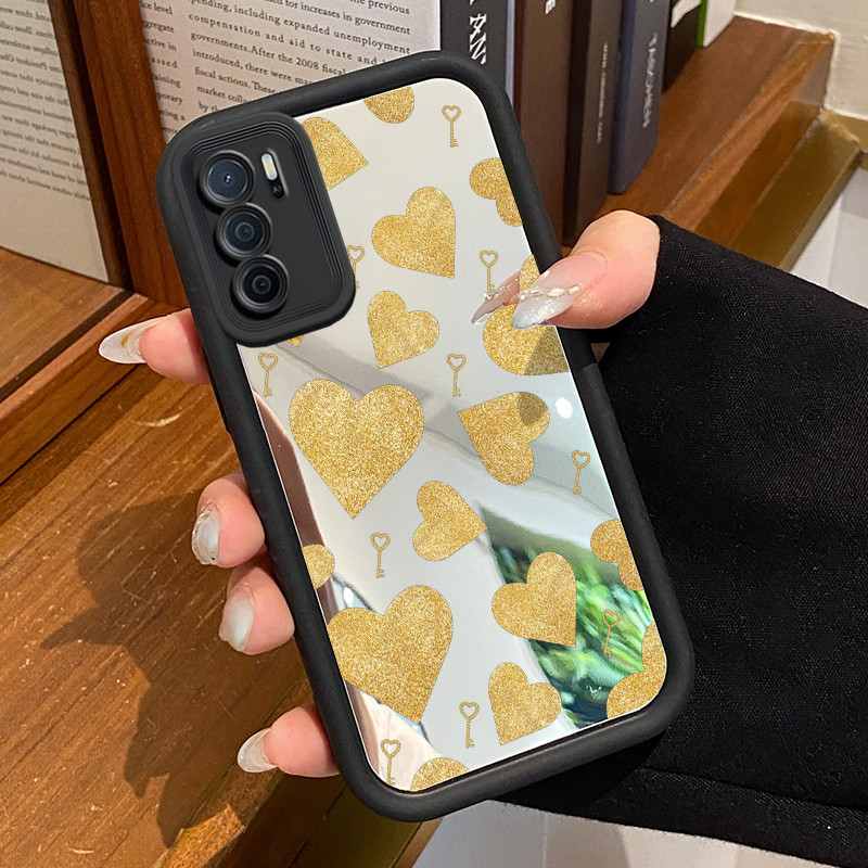 Casing Hp OPPO A16 OPPO A16s OPPO A54s Case Casing pelindung Silikon Softcase Kesing cermin karakter