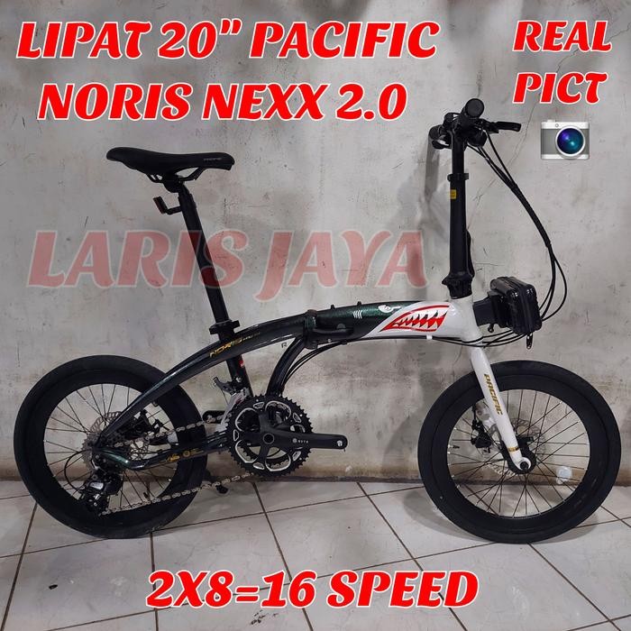 Sepeda Lipat Pacific Noris Nexx 2.0 Original Sepeda Lipat Ukuran 20 In