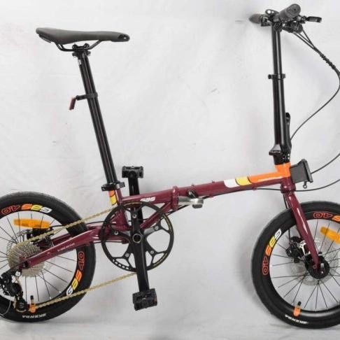 Sepeda Lipat / Folding Bike 16 Rubick Gas Bukan Troy Fnhon Gust