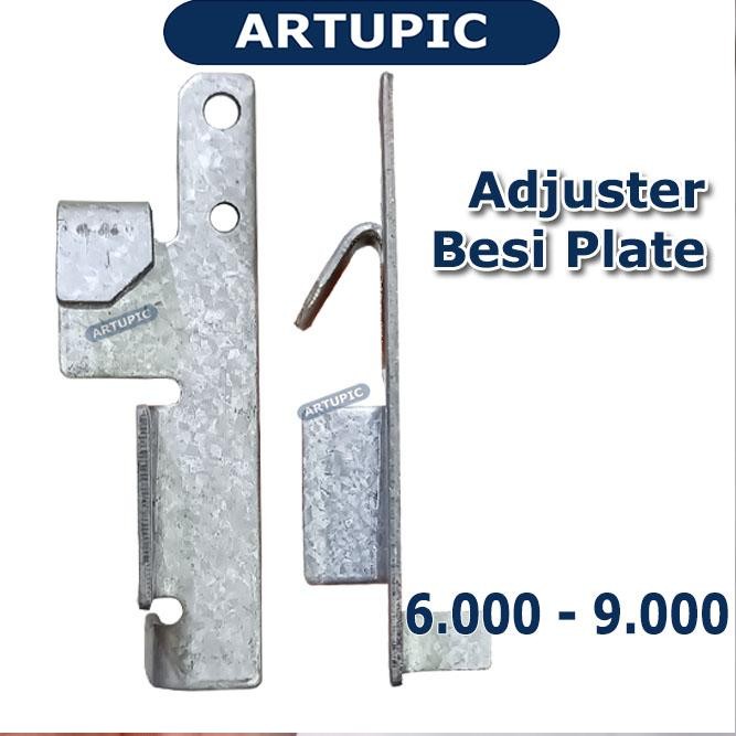 Adjuster Besi Plate untuk Gantungan Pipa Tempat Makan Pakan Ayam Otomatis Pedaging Broiler