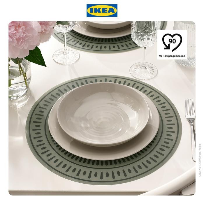 NEW IKEA TUVIRIS Alas Piring untuk Meja Makan 37cm