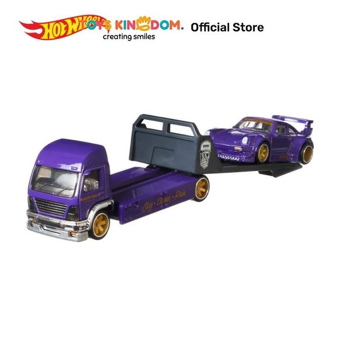 HOT WHEELS SET DIECAST CARS PREMIUM TEAM TRANSPORT