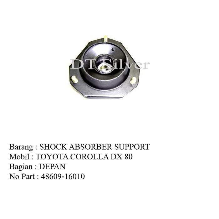 SUPPORT SHOCK COROLLA DX 80