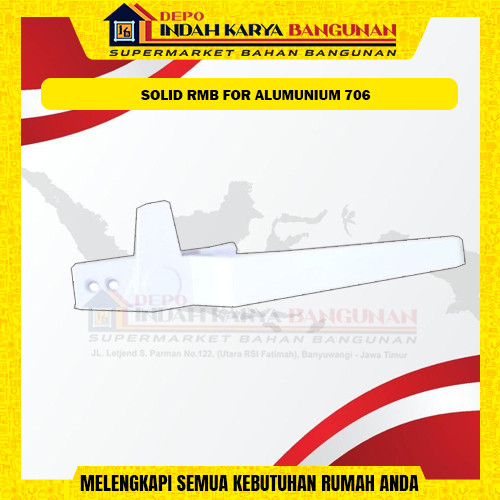 SOLID RMB 706 Roda Rel Sliding untuk Kusen Aluminium – Roda Geser Pintu/Jendela