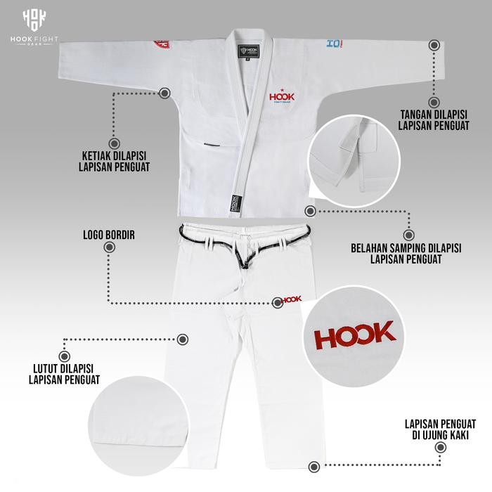 Gi Jiujitsu BJJ Hook Baju Bjj Gi Bjj Gi Jujitsu Gi Jiu Jitsu Gi jiu jitsu Gi Jiujitsu Gi GLH7