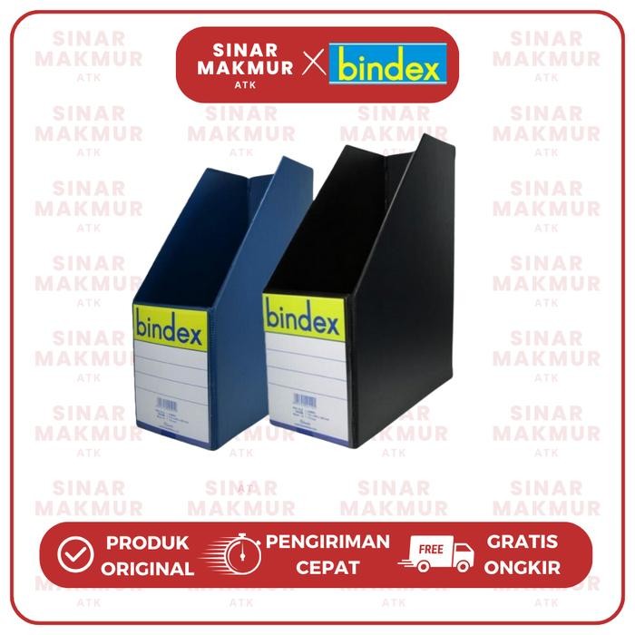 

Melayani Faktur Pajak! Box File/File Organizer/Storage Jumbo Biru/Hitam 1034B Bindex (Pcs)