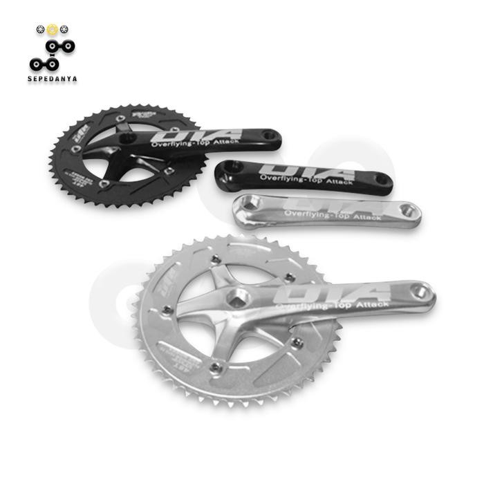 OTA CRANK SET CRANKSET 48T UNTUK SEPEDA FIXIE / FIXED GEAR