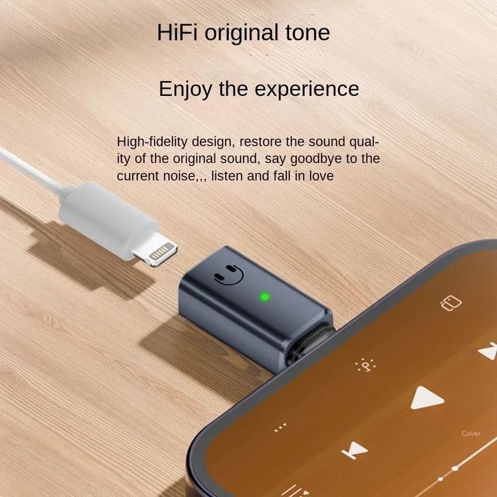 LIGHTNING TO USB TYPE C MALE OTG AUDIO MFI ADAPTER WIRED EARPHONE HEADSET CONVERTER FOR IPHONE 15