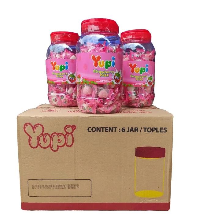 

1 DUS Yupi toples 300g isi 6 tolpes Gum Snack