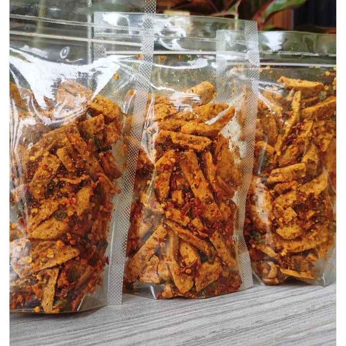 

Kripik baso goreng sehot pedas 10 bks Camilan Keripik Snack