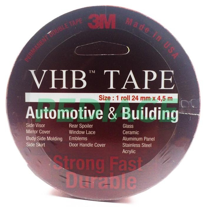 

Double Tape 3M VHB 24mm x 4,5 m/ Doubletip Super 3M